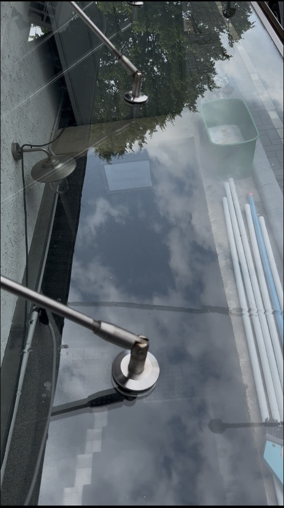 Reale Glasdachfläche