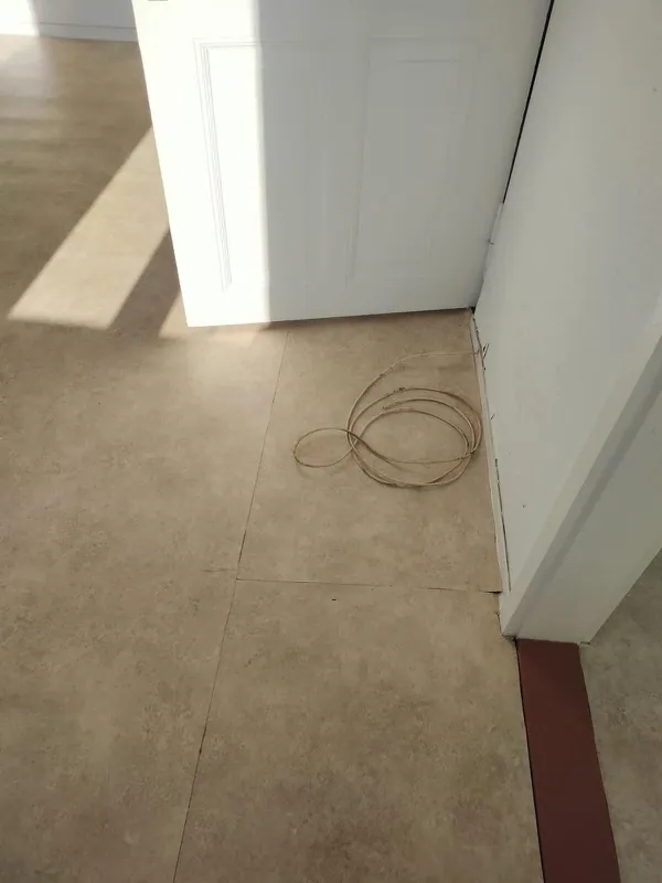 Gereinigtes Badezimmer